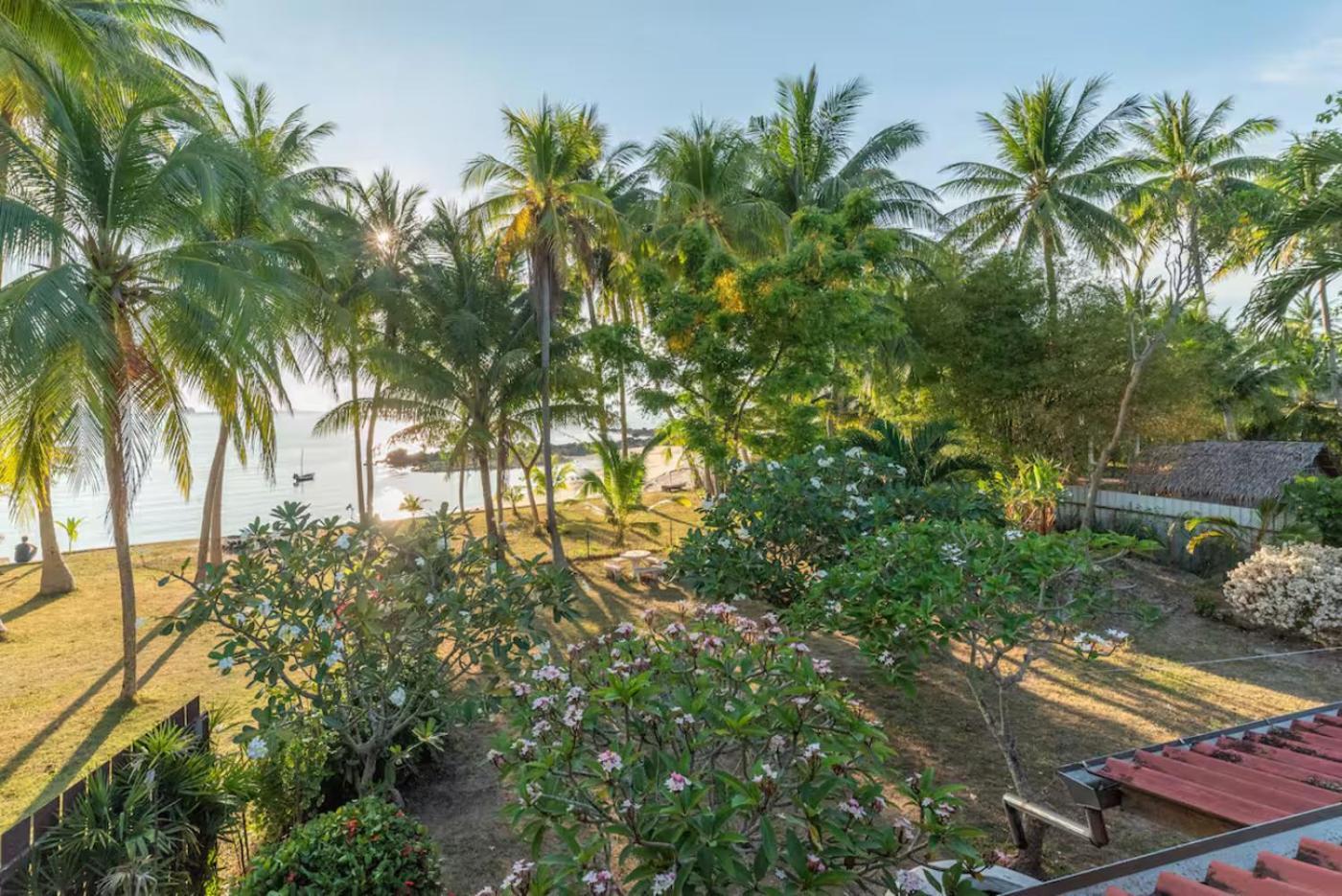 The Wooden Beach House 3Br - Sunset Beach Garden Taling Ngam Beach Exterior foto