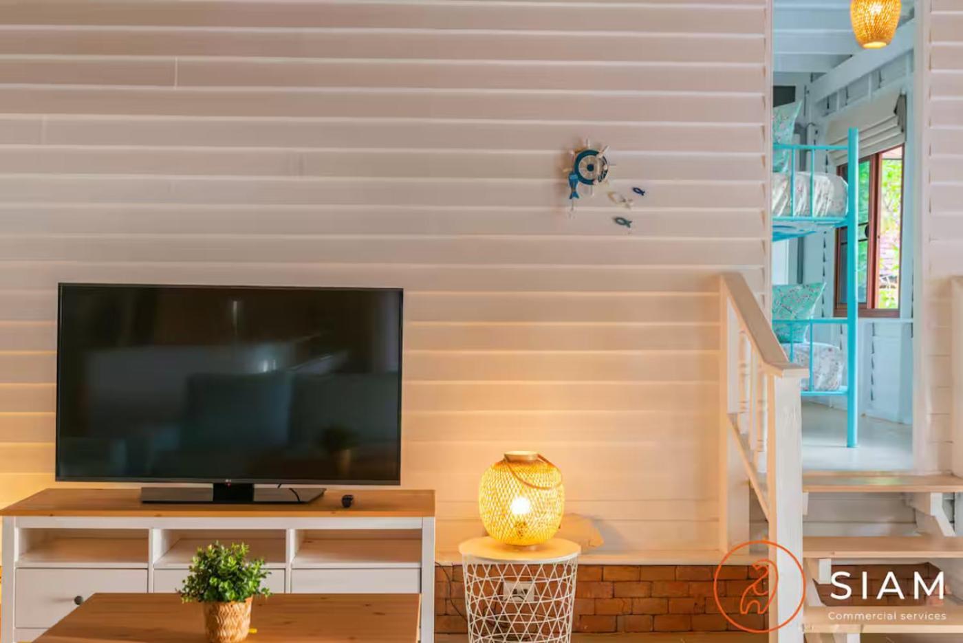 The Wooden Beach House 3Br - Sunset Beach Garden Taling Ngam Beach Exterior foto