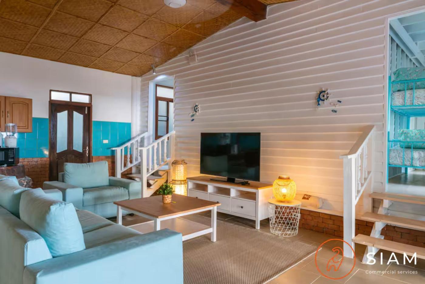 The Wooden Beach House 3Br - Sunset Beach Garden Taling Ngam Beach Exterior foto