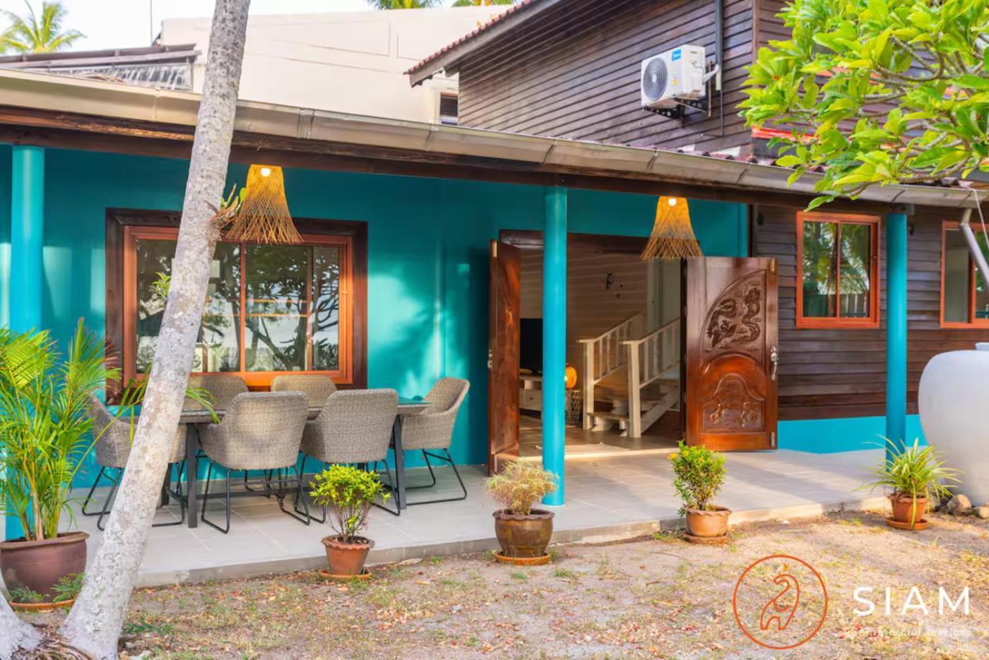 The Wooden Beach House 3Br - Sunset Beach Garden Taling Ngam Beach Exterior foto