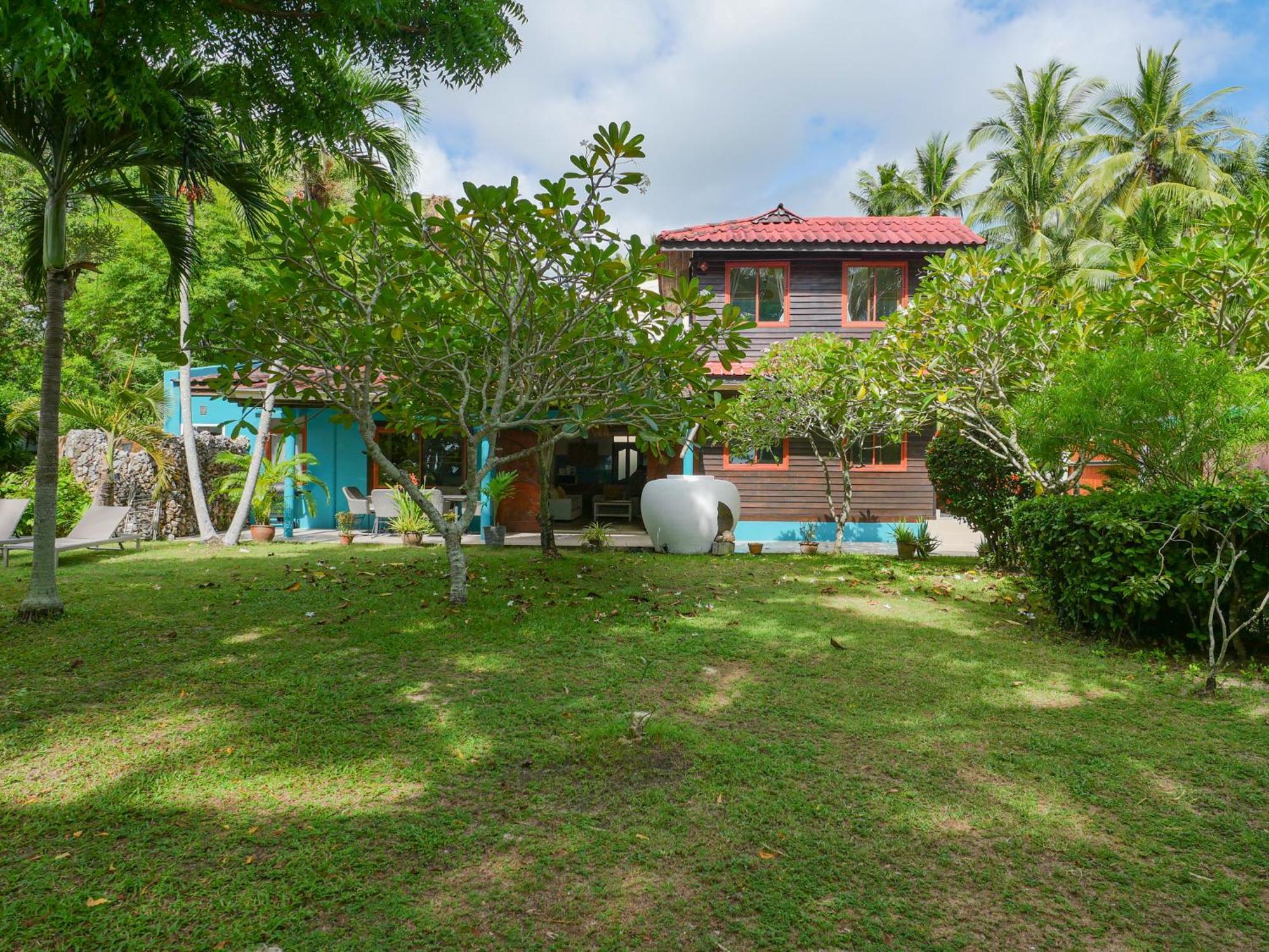 The Wooden Beach House 3Br - Sunset Beach Garden Taling Ngam Beach Exterior foto