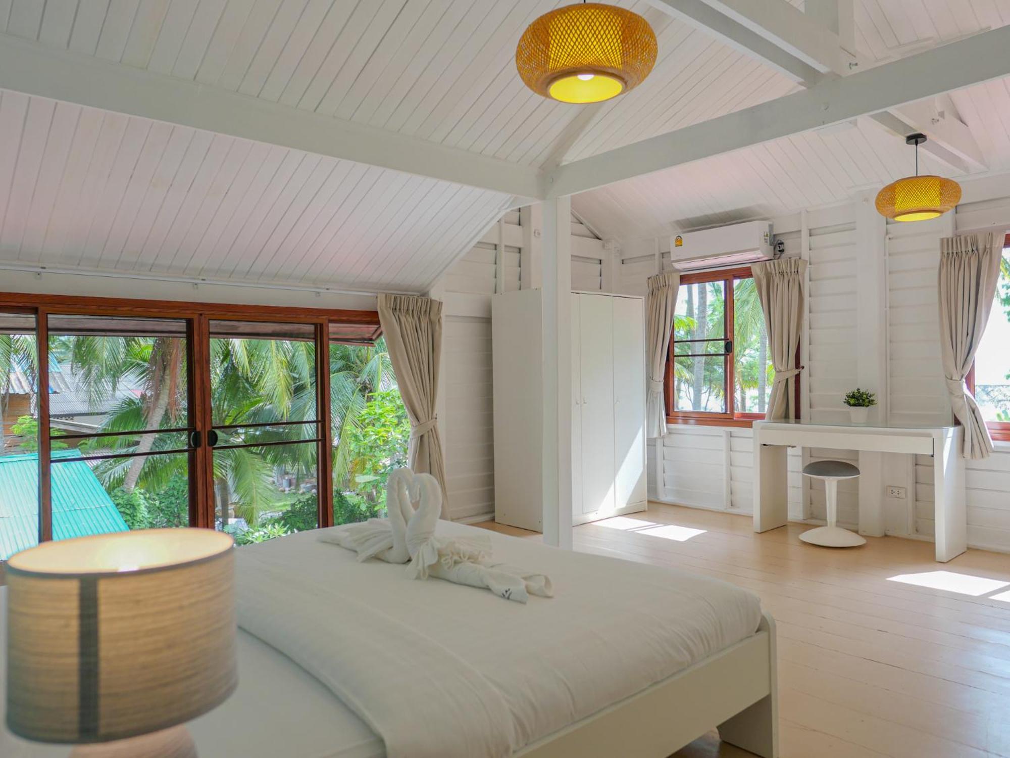 The Wooden Beach House 3Br - Sunset Beach Garden Taling Ngam Beach Exterior foto