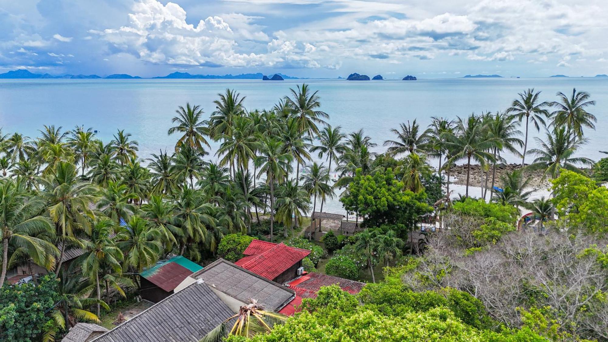 The Wooden Beach House 3Br - Sunset Beach Garden Taling Ngam Beach Exterior foto